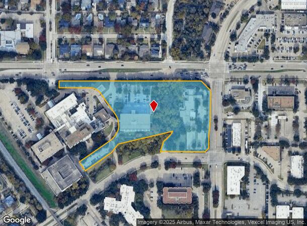  399 W Campbell Rd, Richardson, TX Parcel Map