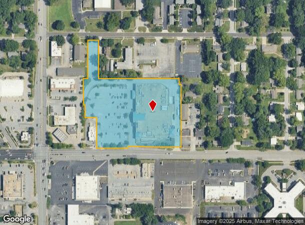  7000 W 75Th St, Overland Park, KS Parcel Map