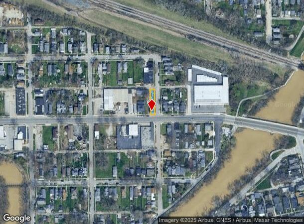  1202 W Main St, Fort Wayne, IN Parcel Map