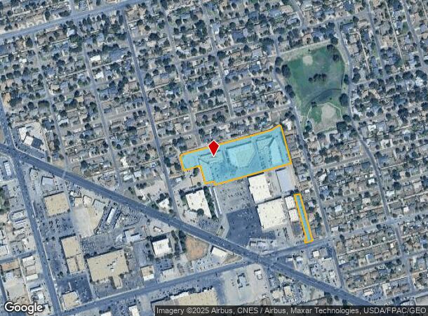 1024 Andrews Hwy, Midland, TX Parcel Map