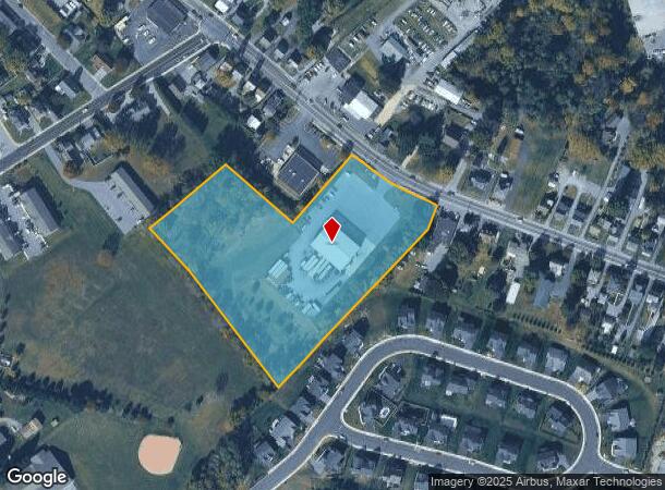 743 E Main St, Lititz, PA Parcel Map