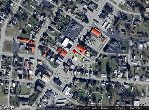  116 N Main St, Peebles, OH Parcel Map