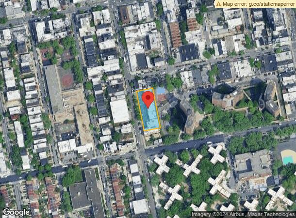  493 Rockaway Ave, Brooklyn, NY Parcel Map