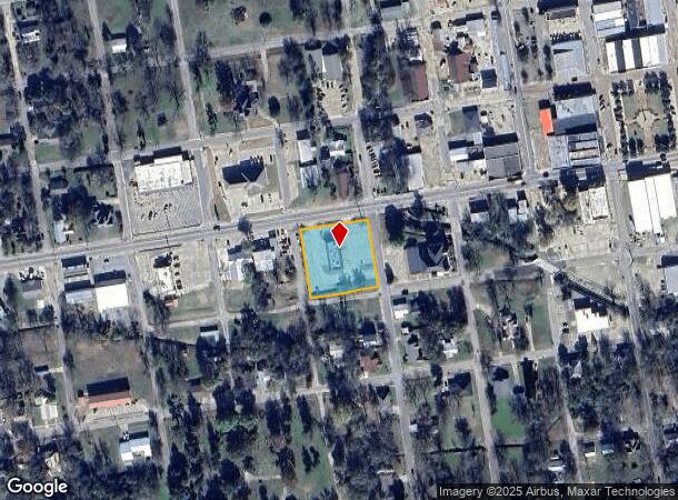  506 W Main St, Clarksville, TX Parcel Map