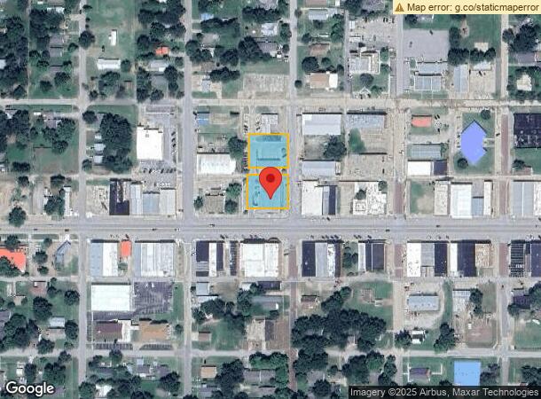  402 W Bdwy, Okemah, OK Parcel Map