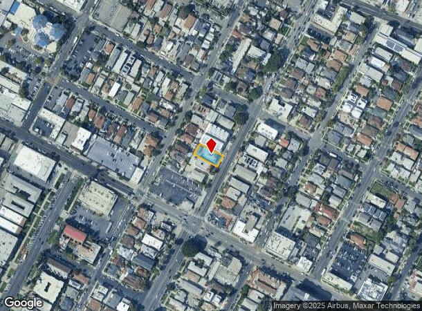  129 N Rampart Blvd, Los Angeles, CA Parcel Map