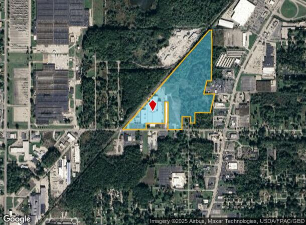 1985 N North Riv Ne, Warren, OH Parcel Map