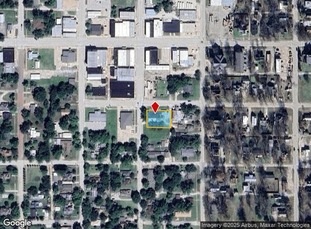 201 S Spring St, Caney, KS Parcel Map