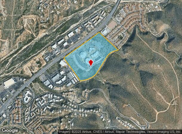  10980 N Oracle Rd, Tucson, AZ Parcel Map