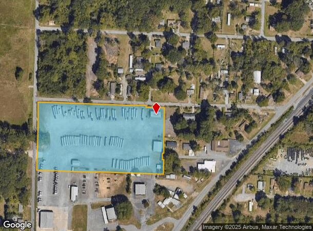 5202 Jelce Rd, North Little Rock, AR Parcel Map