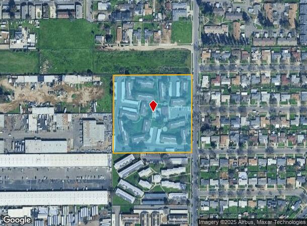  3615 N Pleasant Ave, Fresno, CA Parcel Map