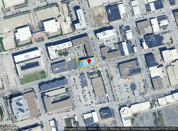  350 E Locust St, Des Moines, IA Parcel Map