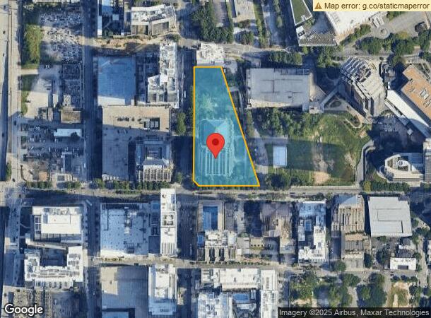  1201 W Peachtree St Nw, Atlanta, GA Parcel Map