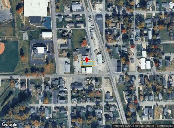  40 N Railroad St, Whiteland, IN Parcel Map