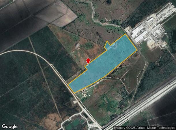 Darst Rd, Kendleton, TX Parcel Map