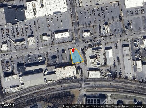 1412 W Main St, Salem, VA Parcel Map