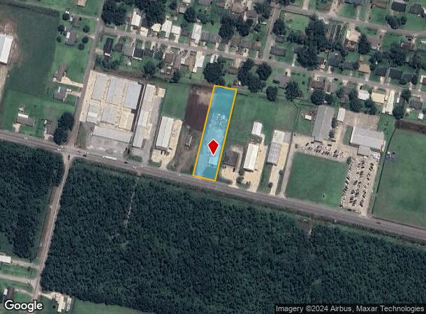  296 Highway 3185, Thibodaux, LA Parcel Map