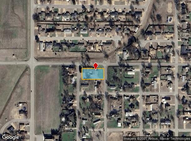1121 N Wikoff Ave, Watonga, OK Parcel Map