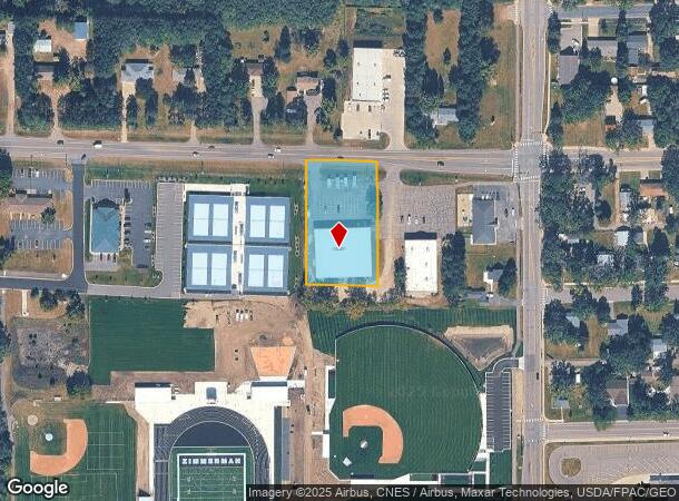 12860 Fremont Ave, Zimmerman, MN Parcel Map