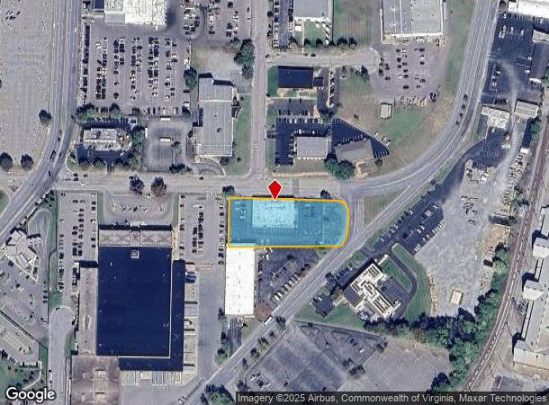  521 Rutherford Ave Ne, Roanoke, VA Parcel Map