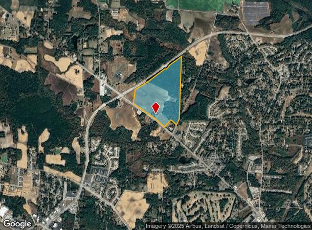 2712 Benvenue Rd, Rocky Mount, NC Parcel Map