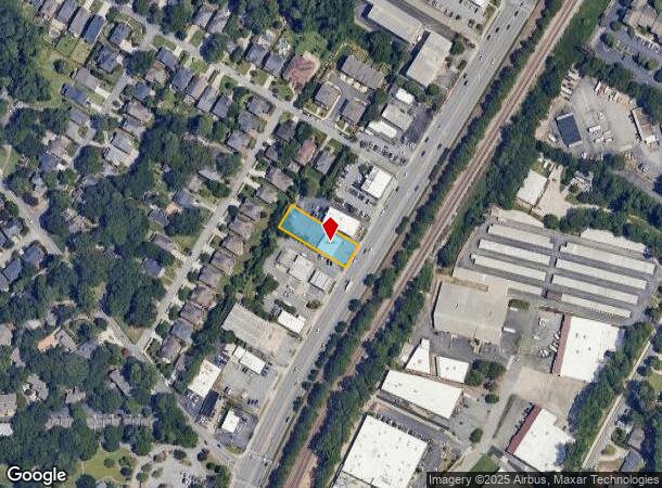 4244 Peachtree Rd Ne, Brookhaven, GA Parcel Map