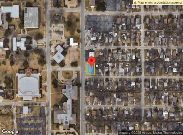  4567 James Ave, Fort Worth, TX Parcel Map