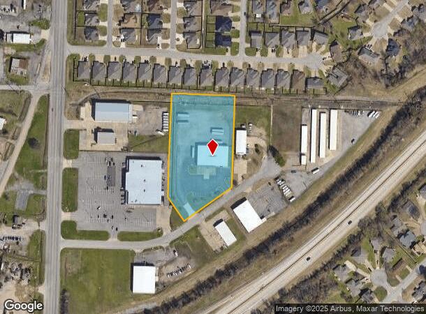  1301 Commerce Ct, Fort Smith, AR Parcel Map