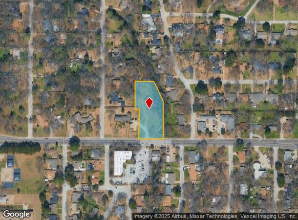  1411 W Randol Mill Rd, Arlington, TX Parcel Map