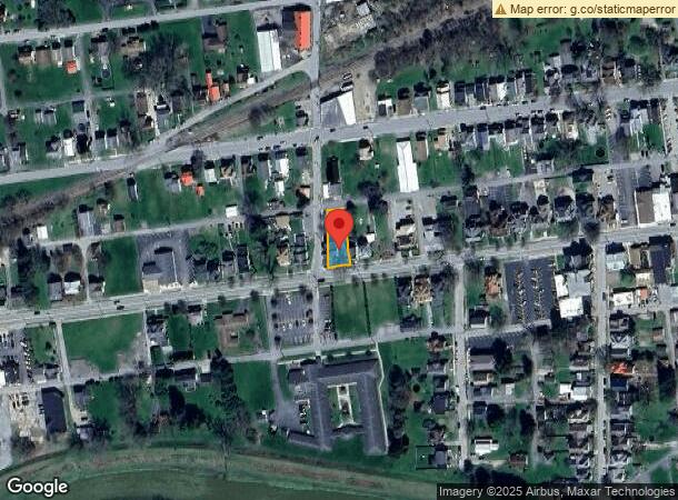  410 W Mahoning St, Punxsutawney, PA Parcel Map