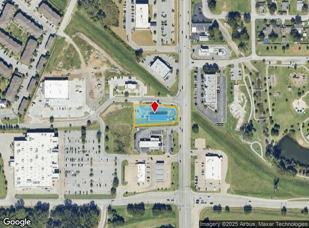 408 S Elm St, Jenks, OK Parcel Map