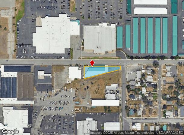  314 E Jackson Ave, Spokane, WA Parcel Map