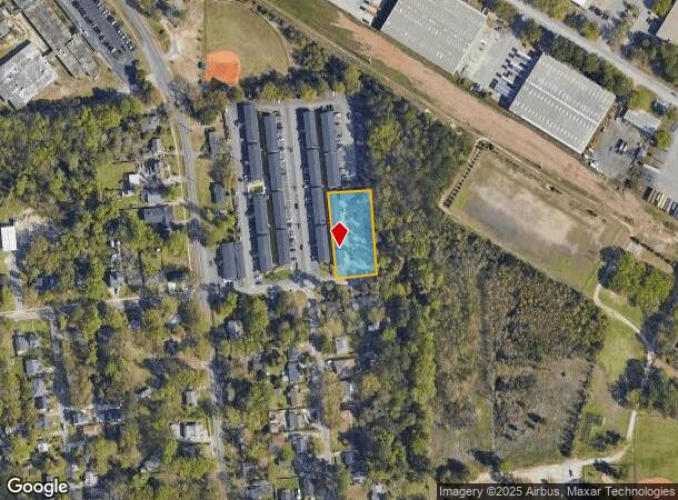 1088 Berkeley St, Hanahan, SC Parcel Map