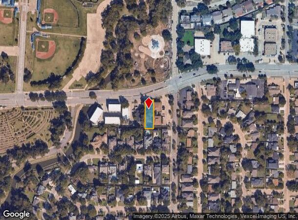 2644 Valley View Ln, Dallas, TX Parcel Map
