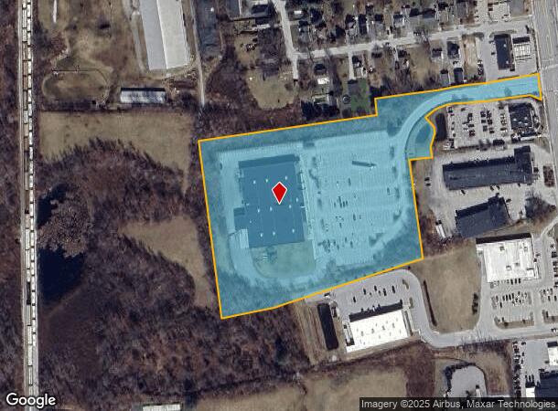 245 S Main St, Rutland, VT Parcel Map