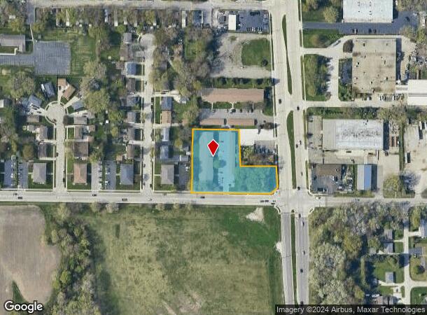  1406 91St St, Kenosha, WI Parcel Map