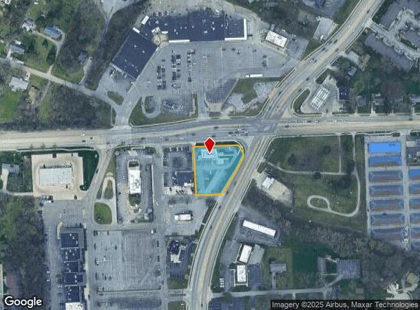 3320 Saint Joe Center Rd, Fort Wayne, IN Parcel Map