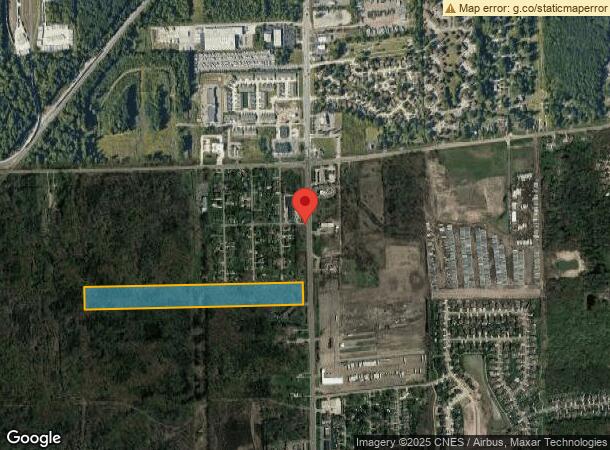  19100 Telegraph Rd, Romulus, MI Parcel Map