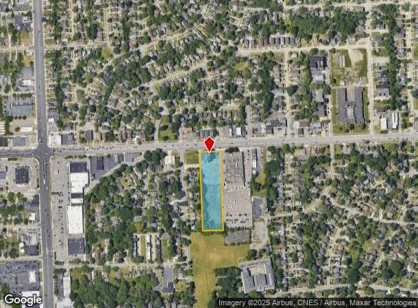 761 W Huron St, Pontiac, MI Parcel Map