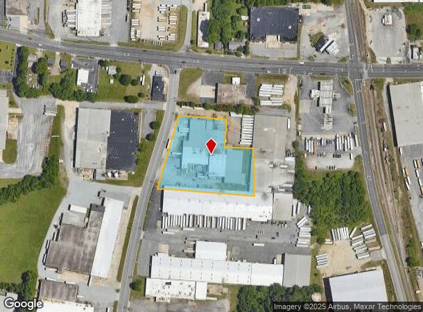  2213 Shore St, High Point, NC Parcel Map