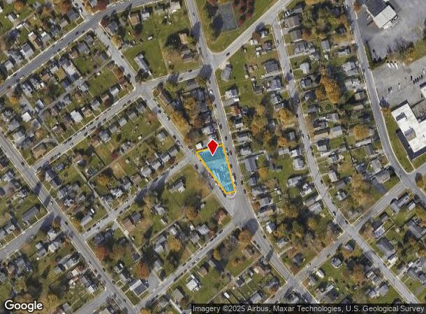 1081 Marshall St, Hagerstown, MD Parcel Map