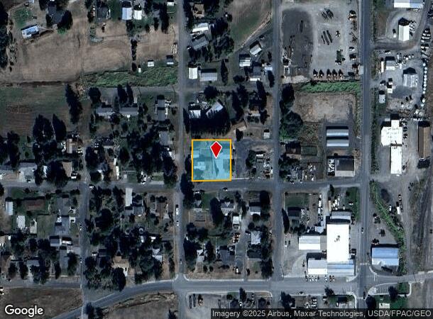 206 W Hamilton Ave, Fairfield, WA Parcel Map