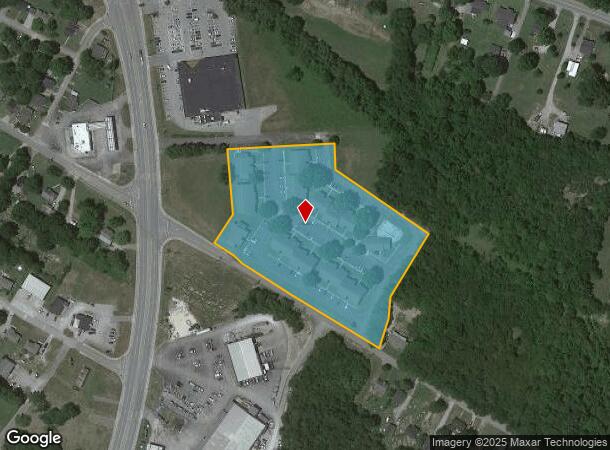  341 S Ellington Pky, Lewisburg, TN Parcel Map