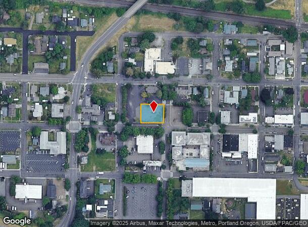  1625 Main St, Washougal, WA Parcel Map