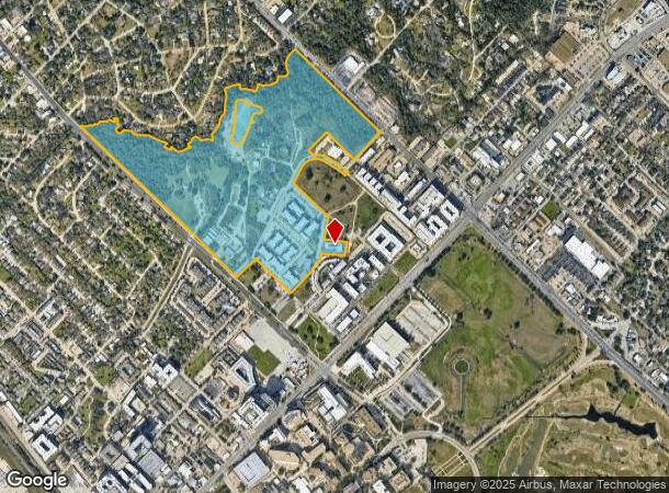 510 Floriculture Rd, Bryan, TX Parcel Map