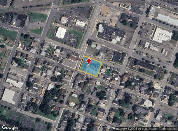 101 S Church St, Hazleton, PA Parcel Map