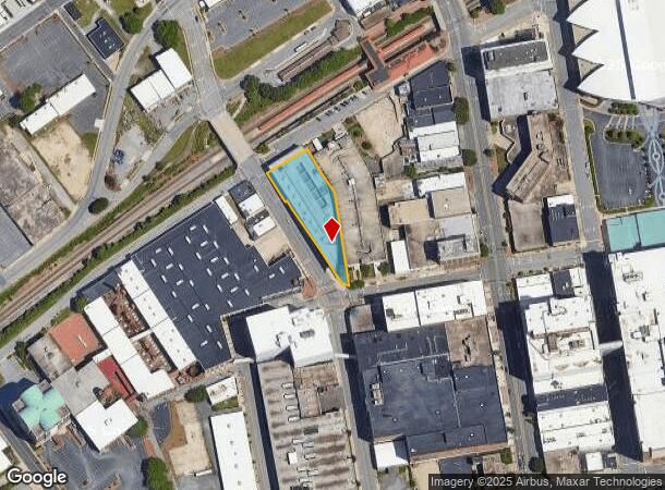  151 W High Ave, High Point, NC Parcel Map