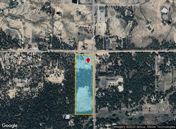  6753 Shoup Rd, Colorado Springs, CO Parcel Map