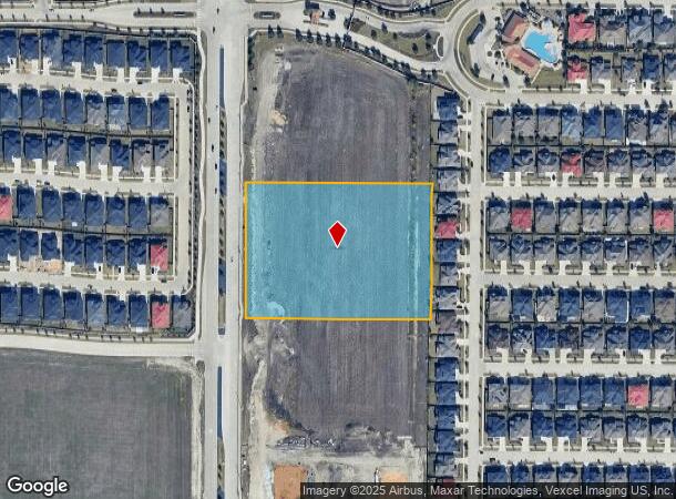  Coit Rd, Frisco, TX Parcel Map
