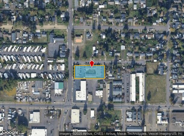 1405 A St, Springfield, OR Parcel Map